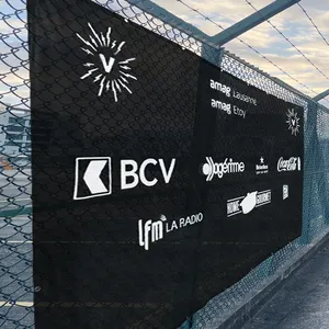 中国批发促销PVC柔性乙烯基帆布UV数码印刷定制广告户外旗帜横幅