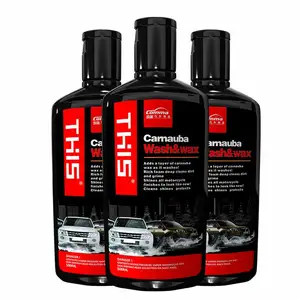 guangzhou comma car care wash car shampoo with wax waterless auto cleaning foam agent