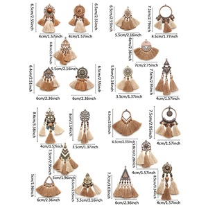 Vente en gros DIY Bohème Rétro Pendentif <span class=keywords><strong>attrape</strong></span>-rêves Accessoires de bijoux faits à la main Gland pour les fêtes Cadeaux en alliage - Product Image 5