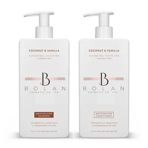 OEM shampoo and conditioner for all hair types contain natural extracts and are free of sulfates and dyes