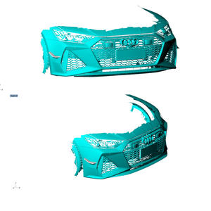 Décoration de pare-chocs avant en fibre de carbone de haute qualité 2020-2023, lame de vent <span class=keywords><strong>ABT</strong></span>, ensemble de 2 pièces adapté à Audi RS6 <span class=keywords><strong>RS7</strong></span> - Product Image 3