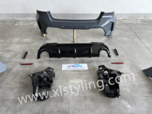 Kit Carrozzeria XLstyling per Conversione Auto, Paraurti Anteriore e Posteriore, Pannelli Laterali per <span class=keywords><strong>BMW</strong></span> <span class=keywords><strong>Serie</strong></span> <span class=keywords><strong>1</strong></span> <span class=keywords><strong>F40</strong></span> 135i 2020+, Materiale PP - Product Image 6