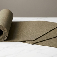 Éponge conductrice grise anti-vibrations, conductrice multidirectionnelle, anti-interférence pour l'électronique enfichable, mise à la terre ESD