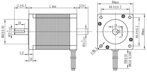 Vente Flash Moteur Hybride 12 Nm 34 mm 86*156mm 5.5A/6.2A à Couple de Retenue Élevé Prêt à l'Expédition UE 86HS156-6204 Moteur à Couple Élevé Neuf - Product Image 6