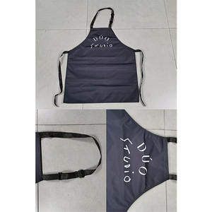 Tabliers personnalisés avec logo et couleur sur mesure, tablier rose en polyester imperméable pour serveurs, enfants, salons <span class=keywords><strong>de</strong></span> coiffure et cuisine - Product Image 6