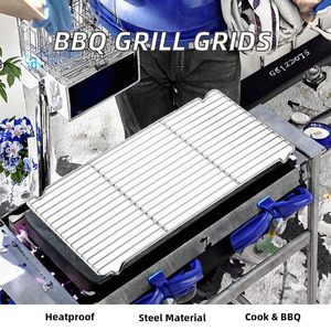 Grilles de grillage en maille métallique en acier inoxydable Grille de rôtissage de barbecue à charbon de bois fabriquée à la machine pour le four et les grilles de barbecue à usage extérieur - Product Image 3