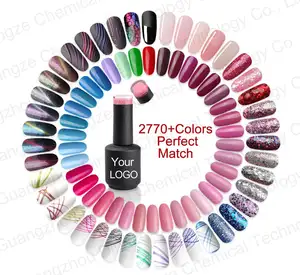 Customize Logo OEM Branch UV Gel Nail Polish With CPSR MSDS GMP ISO22716 and SGS certificate