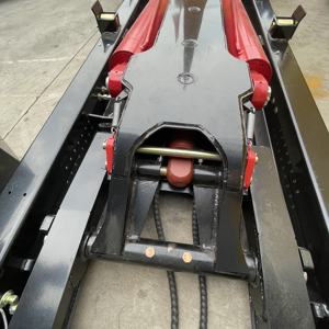 Fabrik-Großhandel Anpassbares U-Dump <span class=keywords><strong>Roll</strong></span>-Off Hakenlift-Entsorgungssystem <span class=keywords><strong>Roll</strong></span>-Off Hakenlift-Anhänger LKW-Hebevorrichtung - Product Image 4