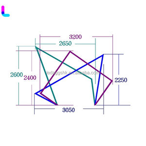 Columnas de Luz LED Neon para Bodas, Telón de Fondo para Escenarios, Túnel de Entrada, Arco de Luz para Decoración de Eventos y Fiestas - Product Image 4