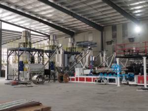 Пластиковый PVC WPC <span class=keywords><strong>LVT</strong></span>, жесткая виниловая напольная плитка, листовая доска, доска, экструзионная линия, производственное оборудование - Product Image 3