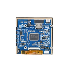 Waveshare 4inch HD-MI Capacitive Touch IPS LCD <strong>Display</strong> (C), 720x720, Fully Laminated Optical Bonding Screen - Product Image 3
