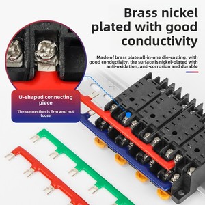 22/23 mét Contactor ngắn mạch thanh đồng thanh cái kết nối cjx2/LC1/nxc kết nối song song thiết bị đầu cuối Sản phẩm thiết bị đầu cuối khối - Product Image 3