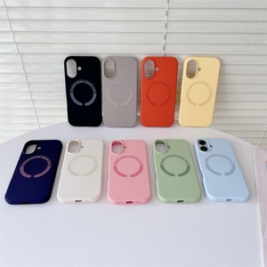 Funda Magnética de Silicona para iPhone 17 Pro Max con Carga Inalámbrica, Compatible con iPhone 16, 15, 14, 13, 12, 11 - Product Image 1
