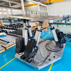 Plataforma de Movimiento de 6 Grados de Libertad, Hexápodo Stewart, 50kg-200Ton, Servo Eléctrico, Plataforma de Simulación Dinámica de Seis Ejes, Personalizable OEM - Product Image 5