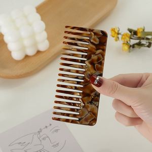 Jian Zhi Custom Hair Brush Combs Acetate Antistatic Straightening <b>Pressing</b> Acrylic Set - Product Image 2