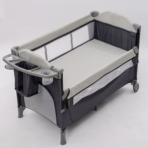 Cuna Portátil Plegable Multifuncional para Bebés con Cama Grande Adaptable y Doble Capa para Bebés de 0 a 36 Meses - Product Image 6