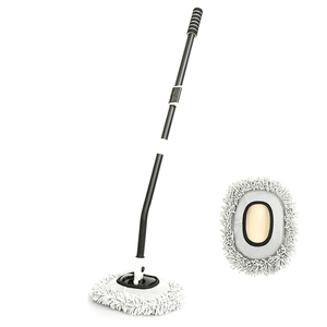 Balai de lavage de <span class=keywords><strong>voiture</strong></span> extensible avec tête en microfibre amovible, assure un nettoyage sans traces pour l'extérieur du véhicule et les vitres - Product Image 6