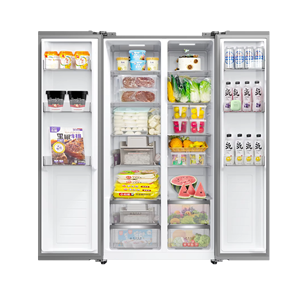 Congélateur et réfrigérateur verticaux côte à côte écoénergétiques pour cuisine commerciale, équipement d'extérieur pour hôtels - Product Image 5