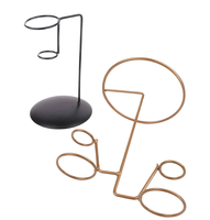 Support de Présentation pour Cornets de Glace en Métal Écologique Syh2069 – Présentoir Simple/Double pour Cornets, Capacité 11-20L, Idéal pour Gelato, Gaufres et Desserts