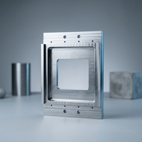 Pièces de support en aluminium usinées sur mesure par CNC, usinage de haute précision ±0,005 mm selon dessin pour instruments
