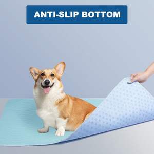 犬用100% 防水犬おしっこパッド滑り止め吸収性洗えるおしっこパッド - Product Image 4