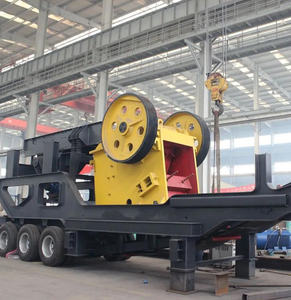 Trituradora de Mandíbulas Móvil Hengtong con Motor AC, Capacidad Máxima de 15t/h, para Minería, Trituración de Piedra Pequeña, Fácil de Operar, 1 Año de Garantía - Product Image 4