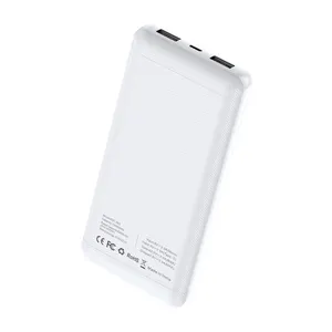 Kakusiga bốn đoạn dẫn chỉ số không có pin ảo nhiều chức năng bảo vệ 10000mAh ngân hàng điện