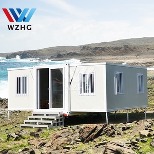 Cabine d'isolation de luxe mobile préfabriquée de 20 à 40 pieds, conteneur extensible avec chambre à coucher, colombie - Product Image 1