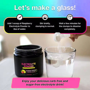 Electrolyte <strong>Powder</strong> Keto Electrolyte Drink Workout Supplement Formula <strong>Rehydration</strong> Recovery Electrolytes Drink <strong>Powder</strong> for Sport - Product Image 5