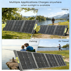 Ultra <b>Portable</b> 400W TUV Certified 23% Efficiency Foldable Monocrystalline <b>Solar</b> <b>Panel</b> Durable Oxford Fabric 39V/40V Outdoor Use - Product Image 5