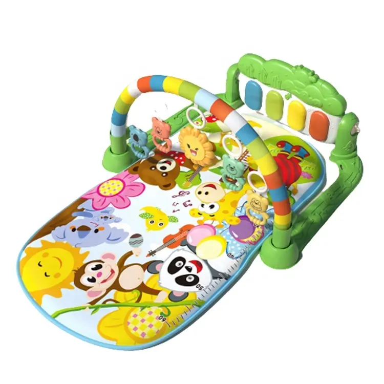 New Product Baby Fitness Frame With Piano Infant Activity Gym Play Mat 0-12 Months