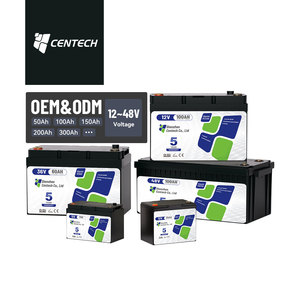 แบตเตอรี่เก็บพลังงานแสงอาทิตย์แบบ Deep Cycle 12V 24V 36V ความจุ 100Ah 200Ah 250Ah 300Ah ลิเธียมไอออน เจล แบตเตอรี่แบบกำหนดเอง LiFePo - Product Image 4