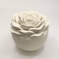 Bougies Pilier en Ciment de Soja Non Toxique de Luxe, Faite à la Main, de Haute Qualité, Personnalisées, Décoration d'Intérieur Unique
