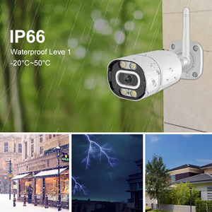 Aplicación Eseecloud, Revisión Remota, IP66, Audio Bidireccional, 8 Canales, 5MP, Visión Nocturna a Todo Color, Conjunto de Cámara CCTV Inalámbrica, <span class=keywords><strong>Pantalla</strong></span> NVR, Disco Duro de 1TB - Product Image 3