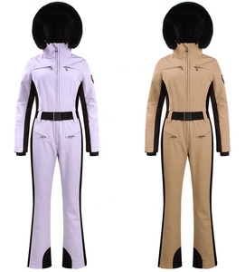 OEM <strong>Lady</strong> Ski Wear Waterproof <strong>Snowsuit</strong> One Piece Ski Guard Suit Women for Skiing Sports - Product Image 1