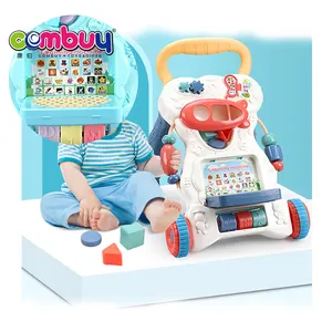 Multifunction learning machine toy play cart baby walking