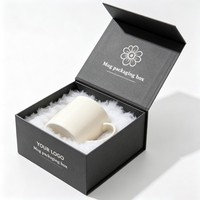 Boîte d'emballage pour tasse personnalisée, boîte rigide créative et colorée avec design par sublimation, boîte en matériau recyclé écologique