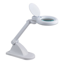 Economic Light Led Lamp Factories China Magnifiers 5d 8d Led Magnifying Table Desk Glass Lamp for Beauty