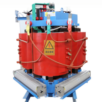 Transformateur de puissance à retour de charge en plastique 3 phases 50/60Hz 10/11 kV, type sec, bobinage en cuivre pour bobine circulaire 100 kVA jusqu'à 2500 kVA