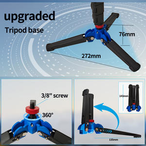 Monopode <span class=keywords><strong>de</strong></span> <span class=keywords><strong>chasse</strong></span> réglable ECHAIN, bâton <span class=keywords><strong>de</strong></span> tir en aluminium, trépied à fourche 1/4V avec vis 3/8'', support triangulaire tactique <span class=keywords><strong>pour</strong></span> l'extérieur - Product Image 6