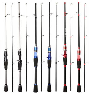 Eva Foam Grip pour cannes à pêche spinning en fibre de verre 2 pièces de <span class=keywords><strong>7</strong></span> pieds pour la pêche en lac et en eau salée - Product Image 3