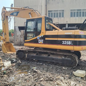 Meilleure vente de mini-pelle sur chenilles Caterpillar 325BL reconditionnée en usine Pelles hydrauliques d'occasion Nabtesco à moteur de 25 tonnes - Product Image 4