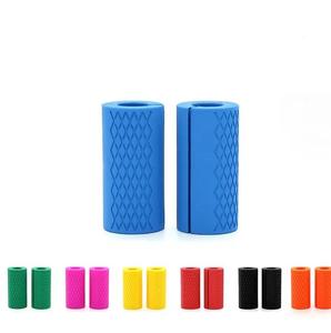 Poignées en caoutchouc de silicone multifonctionnelles pour haltères et barres, améliorent la force et l'entraînement musculaire - Product Image 6