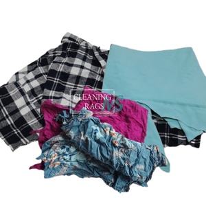 Paquete de trapos industriales multicolores de algodón, tejido de punto, 100% algodón, para limpieza de barcos. - Product Image 4