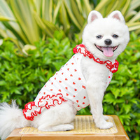 Vente en Gros d'Été Floral Accessoires pour Animaux Vêtements Chat Chien Robes