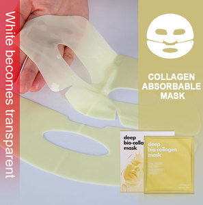 Masker kolagen <span class=keywords><strong>Bio</strong></span> Logo kustom masker tidur semalam Hydrating Masker lembaran emas 24K - Product Image 5