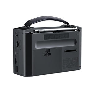 Radio Portátil de Tres Bandas FM AM SW con Asa de Cuero, Antena Telescópica, USB, Ranura para Tarjeta TF, Receptor de Emergencia para Exteriores - Product Image 5