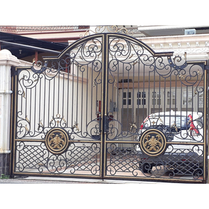 HUAART-puerta de aluminio para casa, diseño de puertas principales deslizantes automáticas, eléctricas, personalizadas, profesionales - Product Image 3
