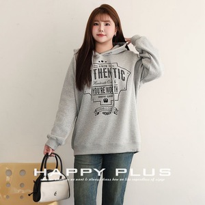 Sudadera con Capucha de Forro Polar para Mujer, Talla Grande, Marca Runqi, Estampado de Dibujos Animados, Color Negro Oscuro, Gruesa, para Invierno, con Etiqueta - Product Image 4