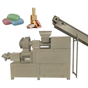 Extrudeuse à vide pour savon / Machine extrudeuse à double vis pour savon utilisée dans les lignes de production de savon à grande échelle - Product Image 1